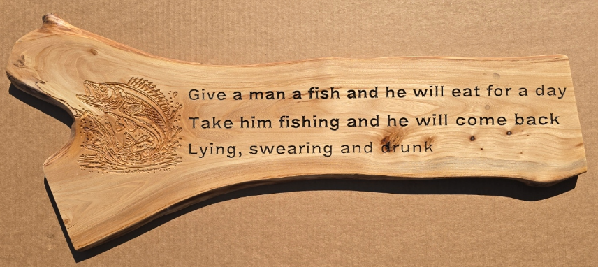 JB - Signs - Give a man a fish