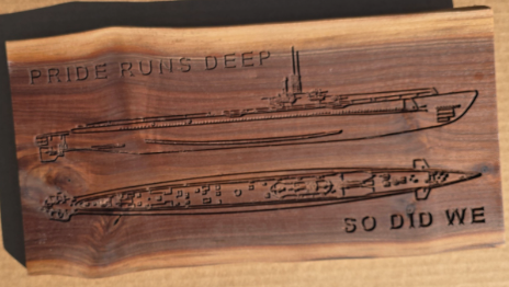 JB - signs - Pride runs deep natural wood